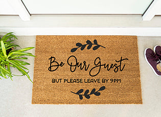 be our guest welcome mat thumbnail