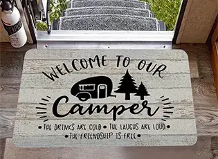 custom camping doormat thumbnail