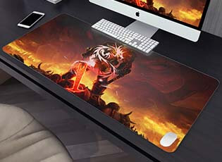 custom extended mouse pads