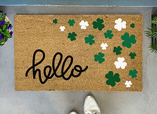 custom st patrick's day doormats thumbnail