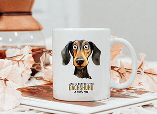 Custom gifts for Dachshund lovers