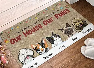 dog doormat custom thumbnail