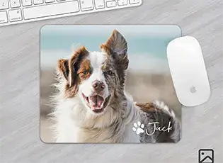 dog mouse pad design thumbnail
