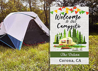 personalized camp flags thumbnail