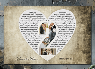 Custom Couple Canvas: Turn Your Love Story Into Wall Art