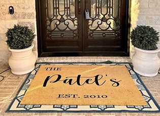 personalized door mats outdoor thumbnail