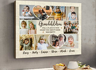 personalized grandma canvas