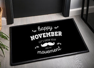 personalized rubber doormat