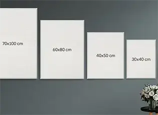 size canvas for painting thumbnail