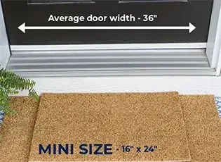 standard doormat size thumbnail