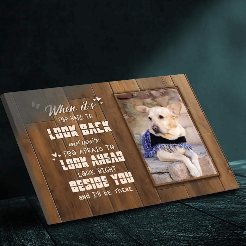 Personalized Canvas Art for your pet to keep warm memories