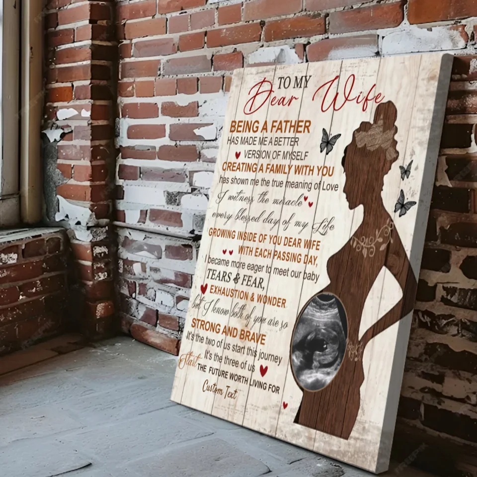 Custom canvas painting: Celebrating Our Journey of Love and Family | 89Prints