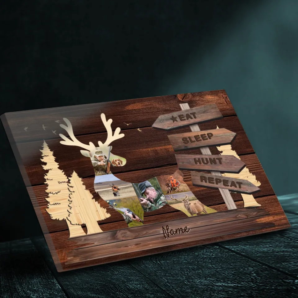 The Bravest and Fierceest Man in My Life - Custom Deer Canvas | 89Prints