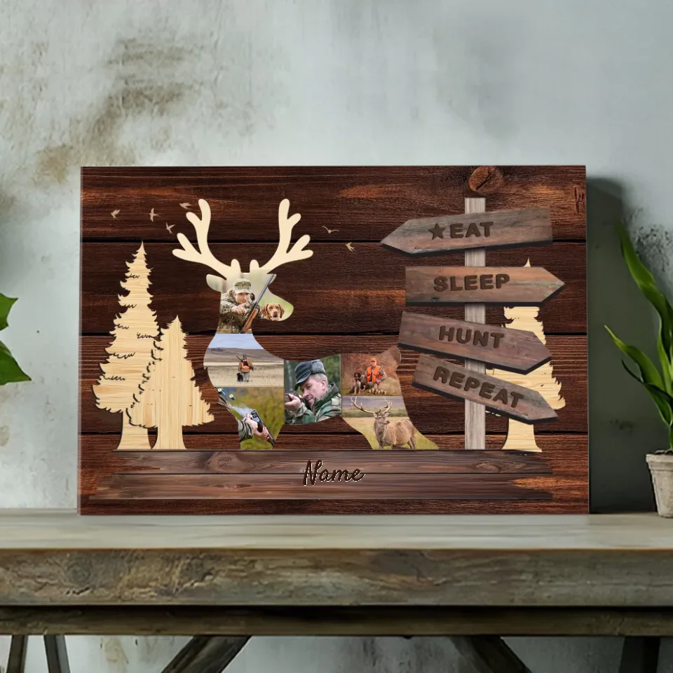 The Bravest and Fierceest Man in My Life - Custom Deer Canvas | 89Prints