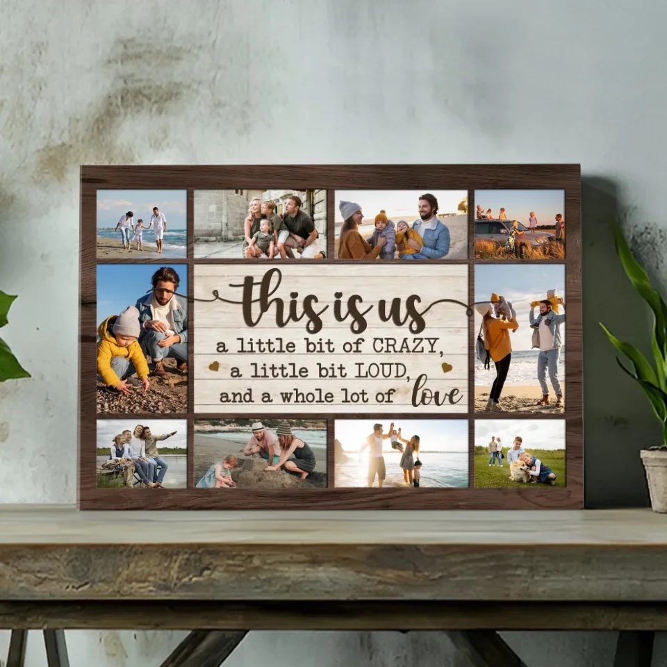 Personalized Family Canvas – Celebrate Your Unique Love with 89Prints