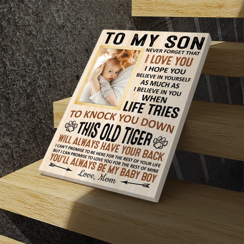 A Timeless Gift: Custom Canvas for Your Son’s Inspiration | 89Prints