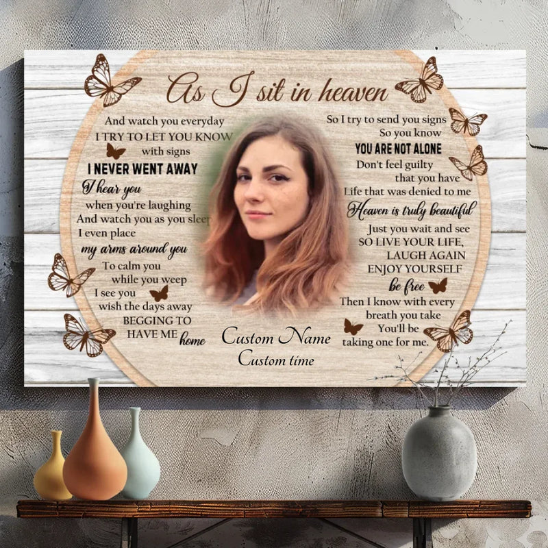 Cherish the Memory of Loved Ones with Customizable Heaven-Inspired Canvas from 89Prints