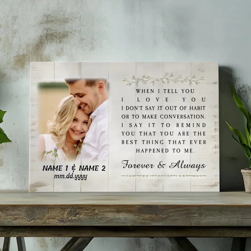 Custom Wedding Canvas |