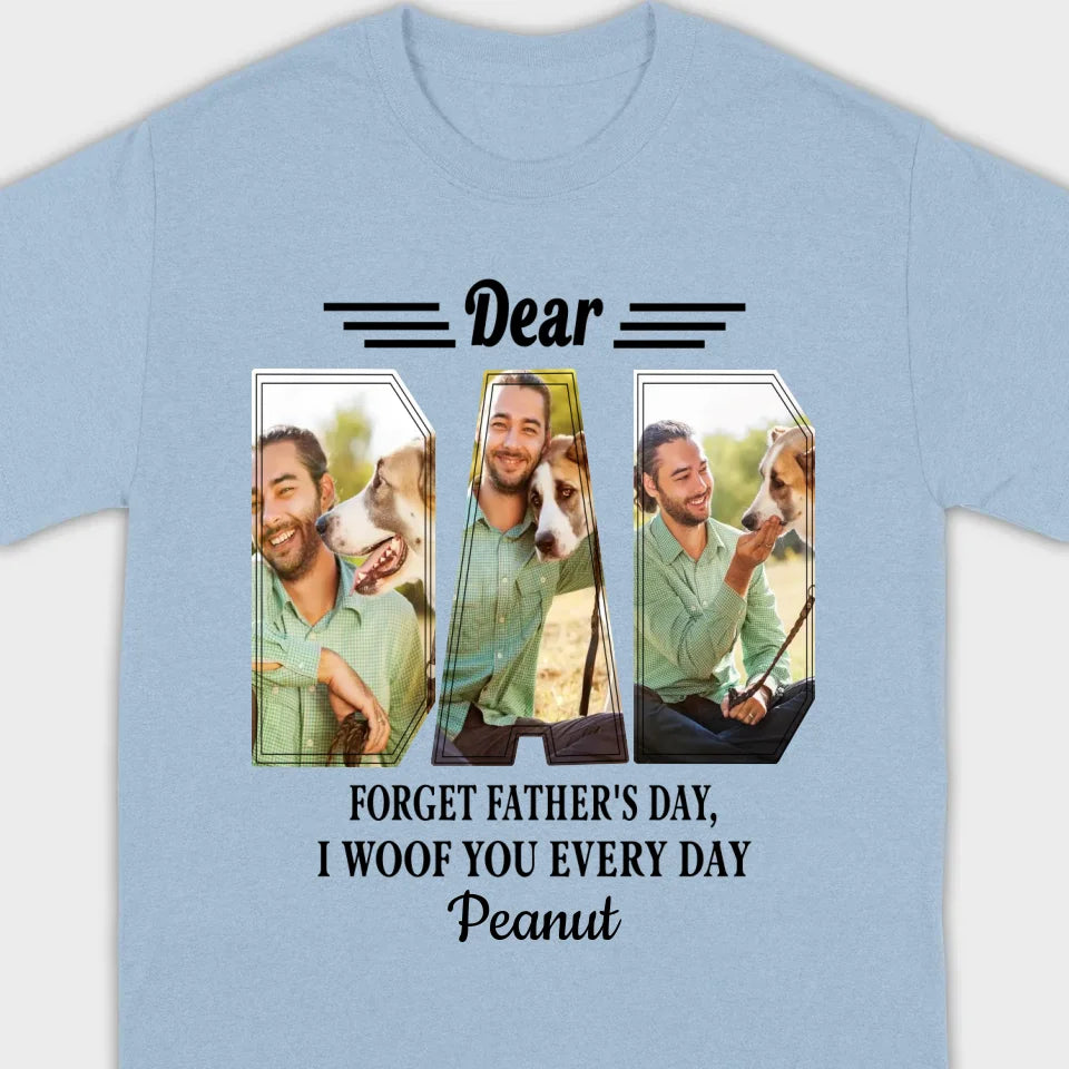 Custom Dog T-Shirts by 89Prints: Personalize with Your Pet's Photo and Name