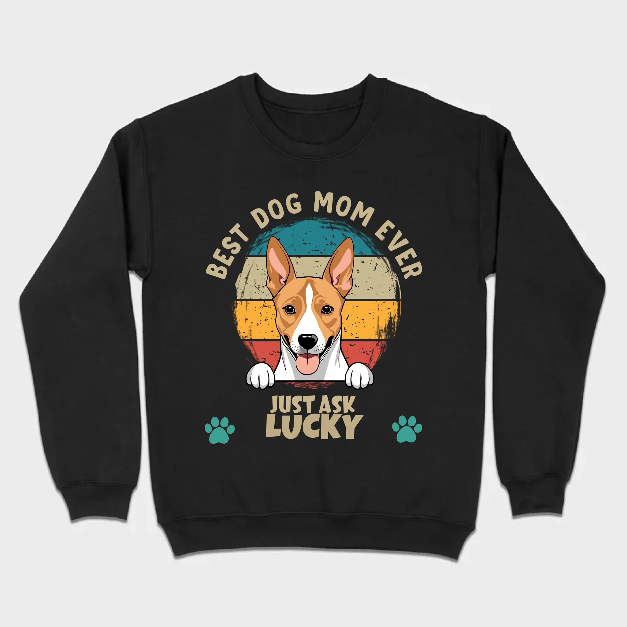 Best Dog Mom Ever T-Shirt by 89Prints – Customizable with Your Dog's Name