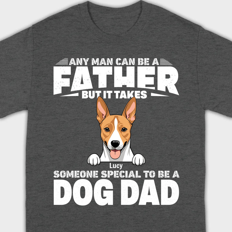 89Prints Custom T-Shirt - Celebrate the Special Bond Between Dog Dads and Pets