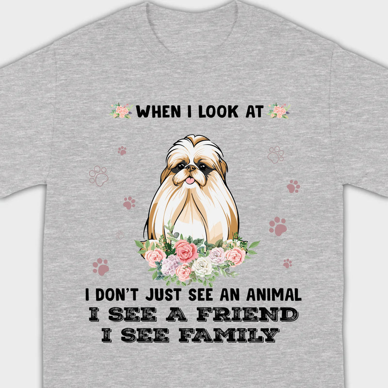 89Prints Custom Dog T-Shirt - 'Maximus' My Best Friend & Family