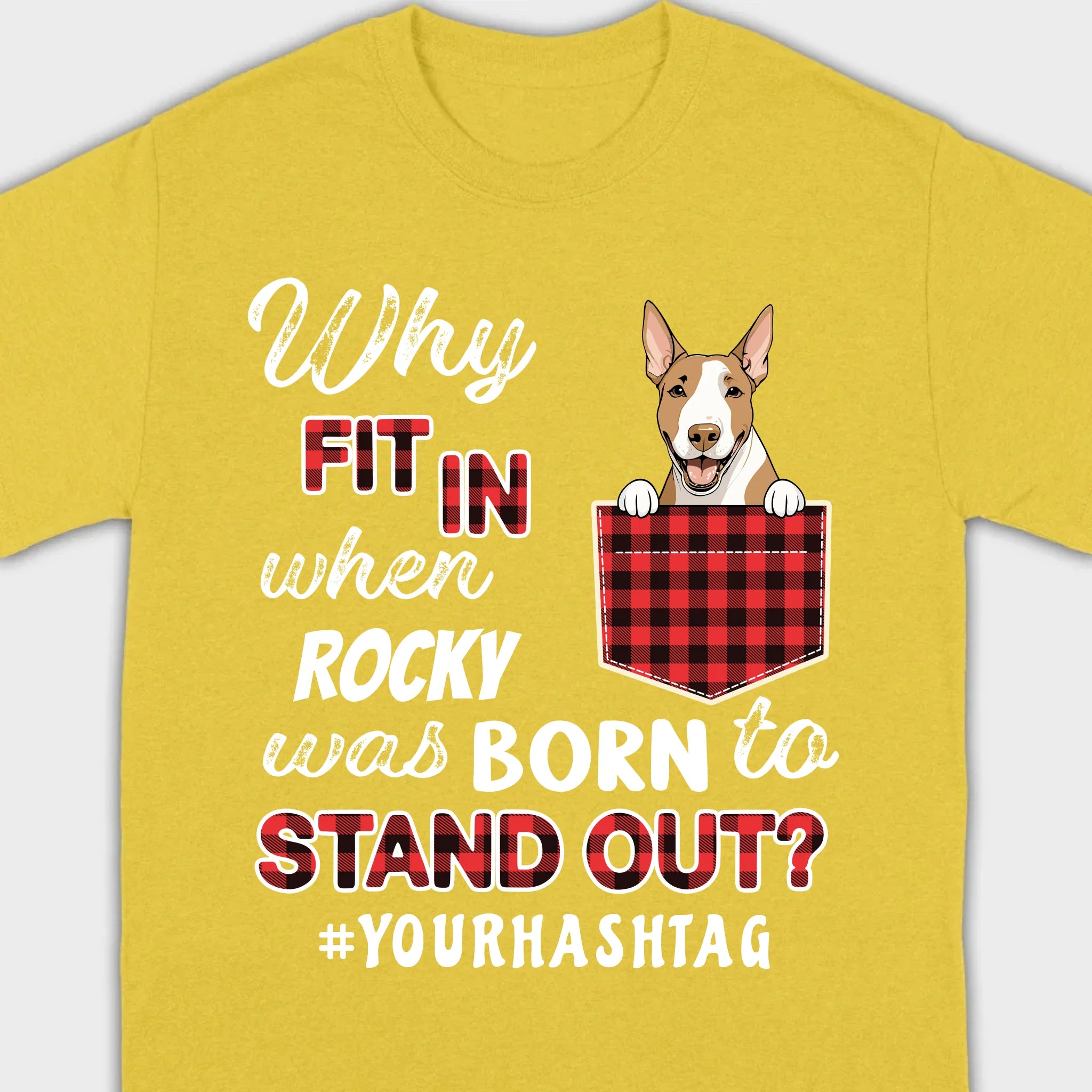 Personalized Dog T-Shirt by 89Prints – Celebrate Your Unique Pet with Custom Icon