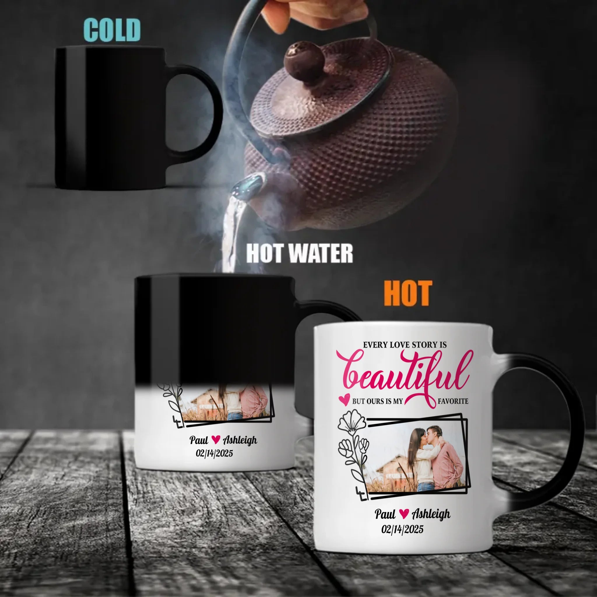 My Love Accent Mug – The Perfect Romantic Couple Mug to Celebrate Your Special Bond - 89Prints