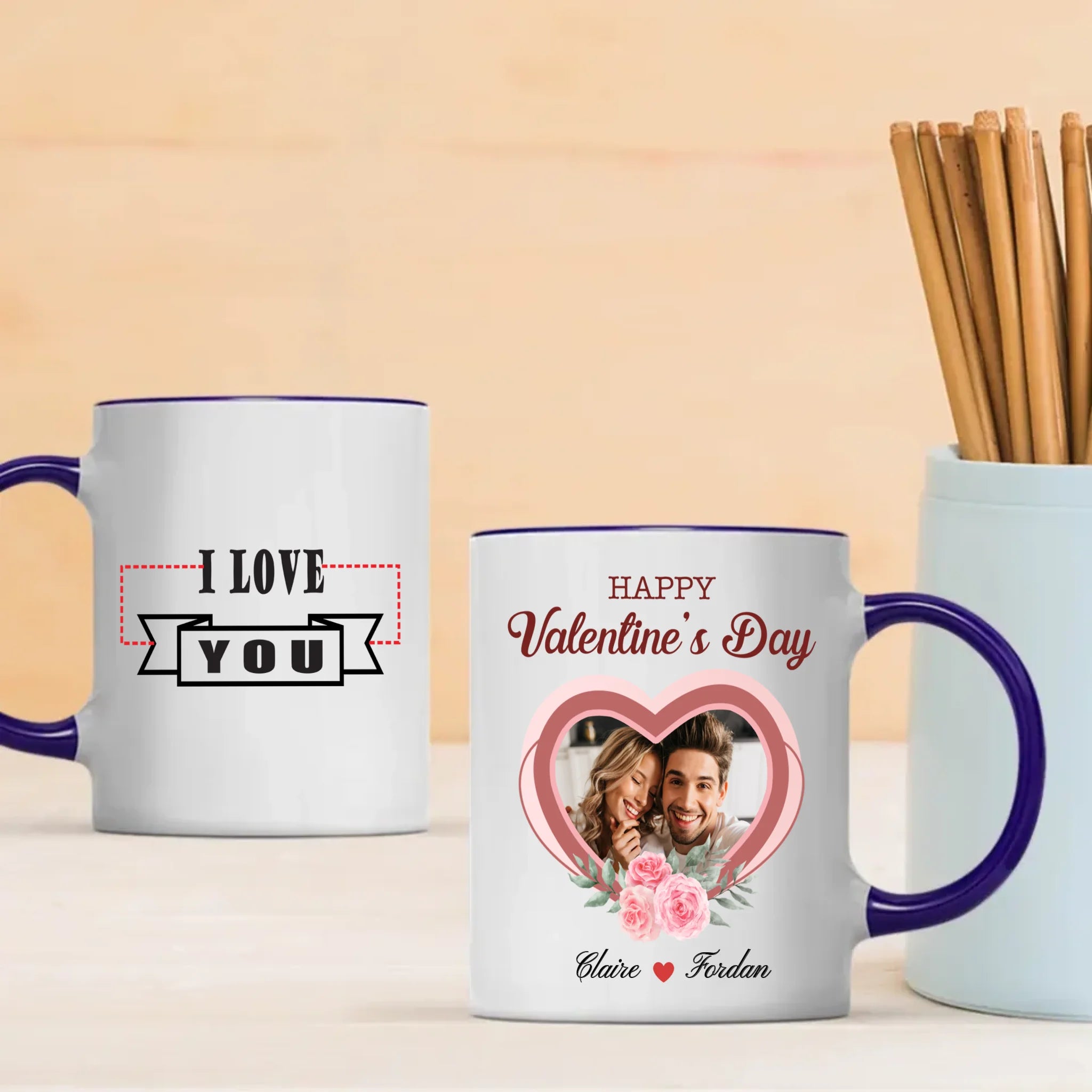 Magic Mug Couple – Personalized Mugs with Two Names for a Magical Gift - 89Prints