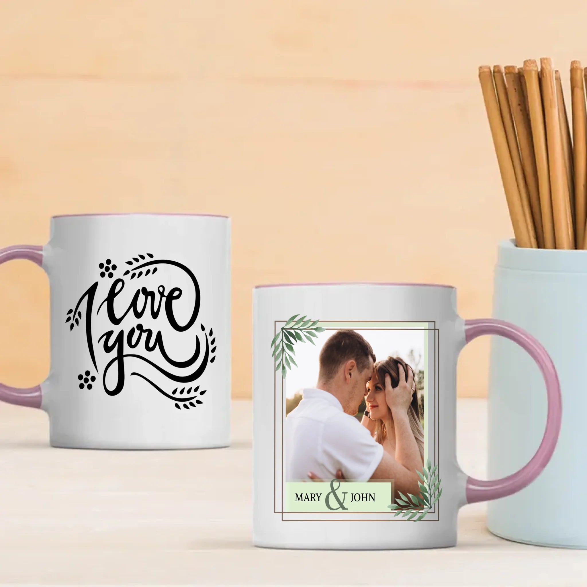 Personalized Love Quote Mugs with Photo – Custom Romantic Gifts - 89Prints