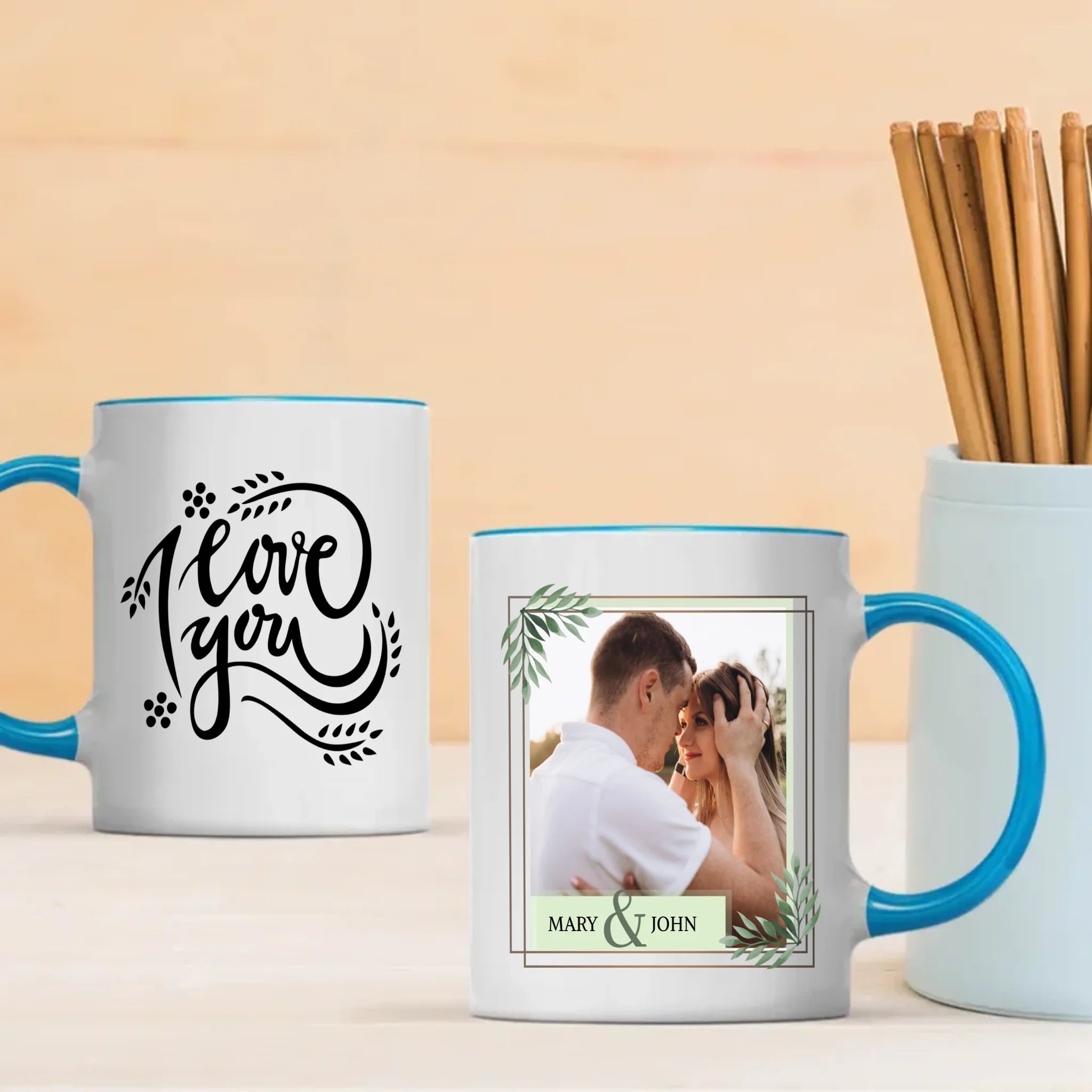 Personalized Love Quote Mugs with Photo – Custom Romantic Gifts - 89Prints
