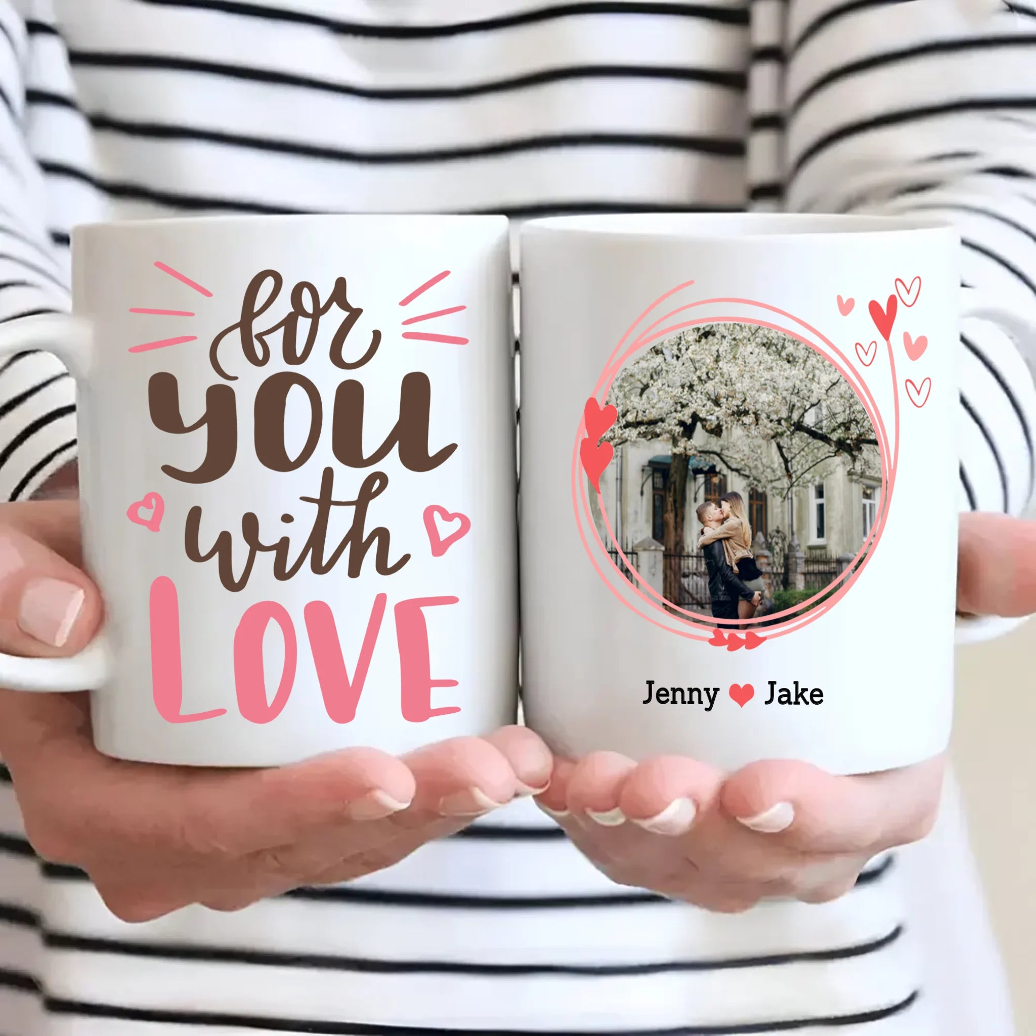 Custom Couple Name Mug – Where Two Names Tell One Love Story - 89Prints