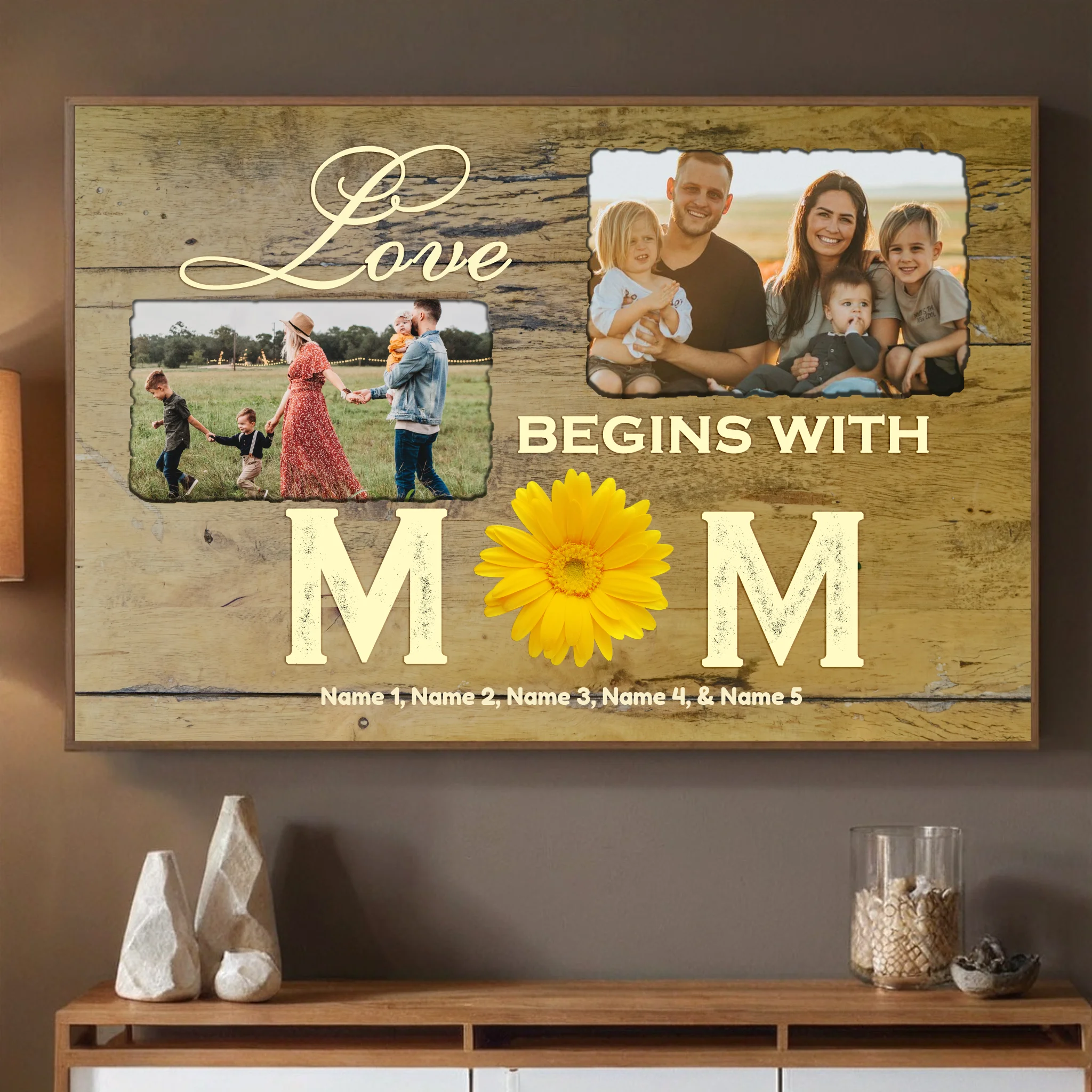 Personalized Mom Poster – A Timeless Gift to Keep Mom’s Smile Bright - 89Prints