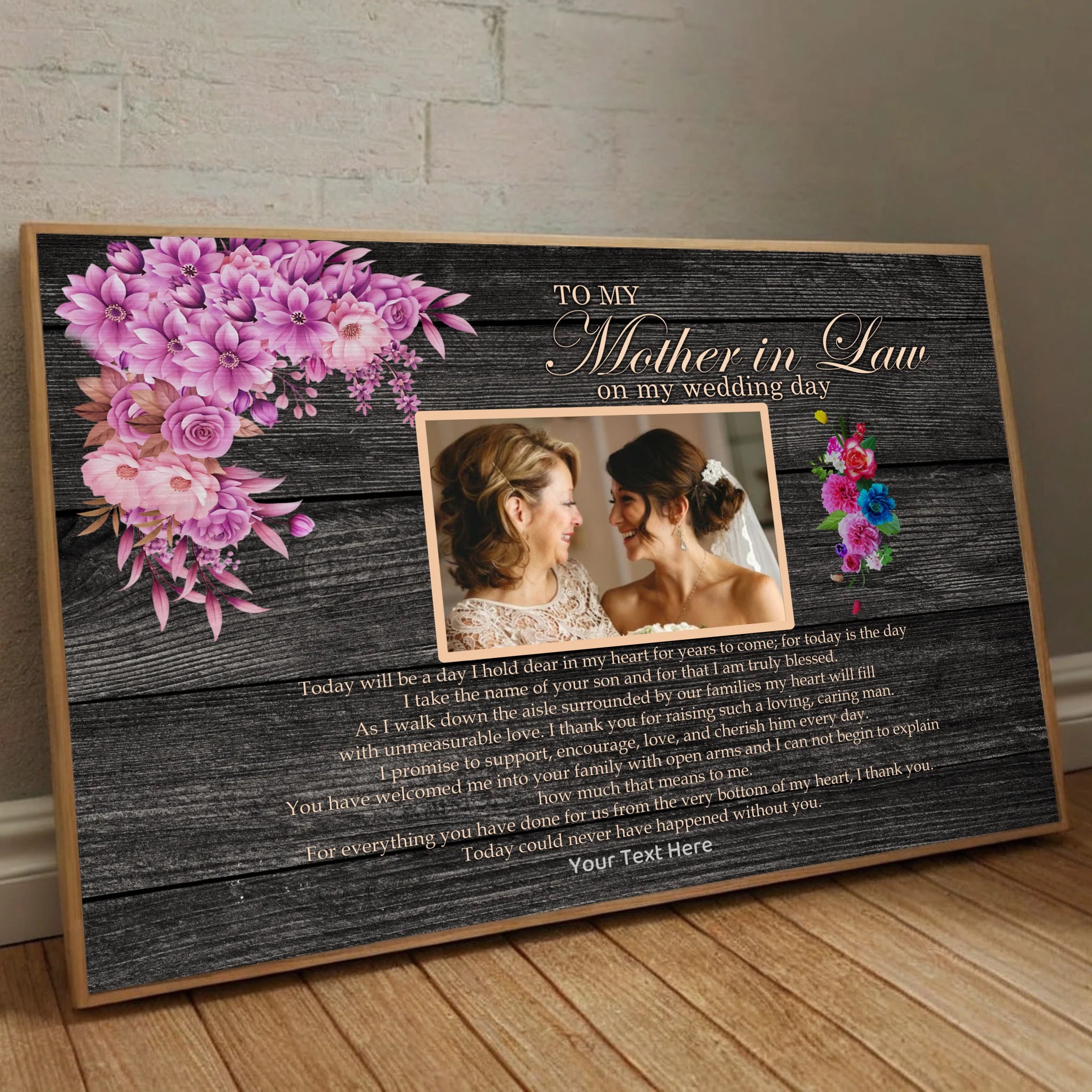 Celebrate Mom’s Love – Personalized Poster Gift Just for Her - 89Prints