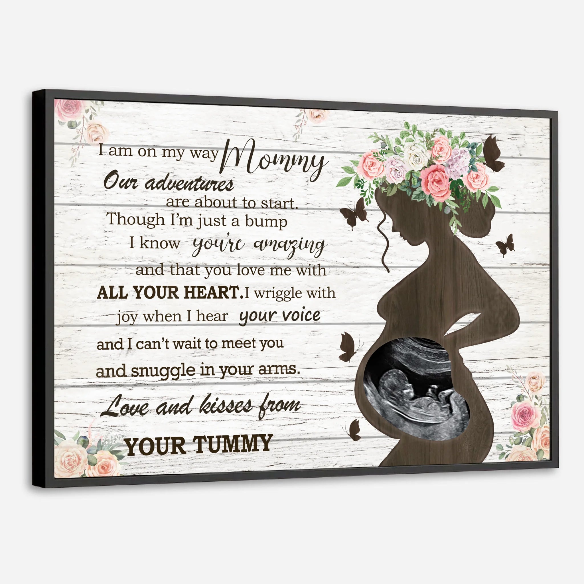 Personalized Mom Poster – The Love and Kiss Mom Always Expects - 89Prints