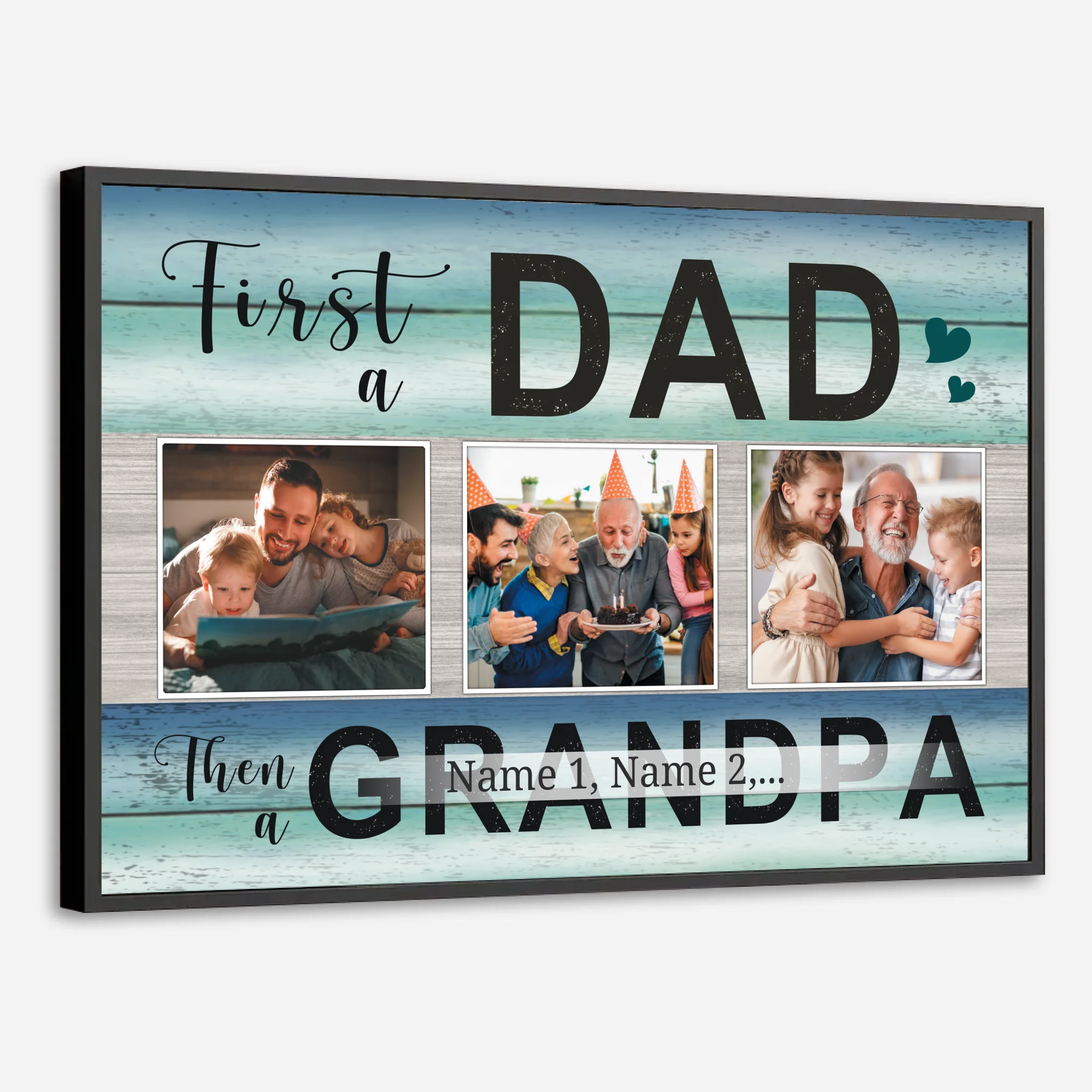 Custom Poster Design Honoring the Most Important Men in Your Life - 89Prints