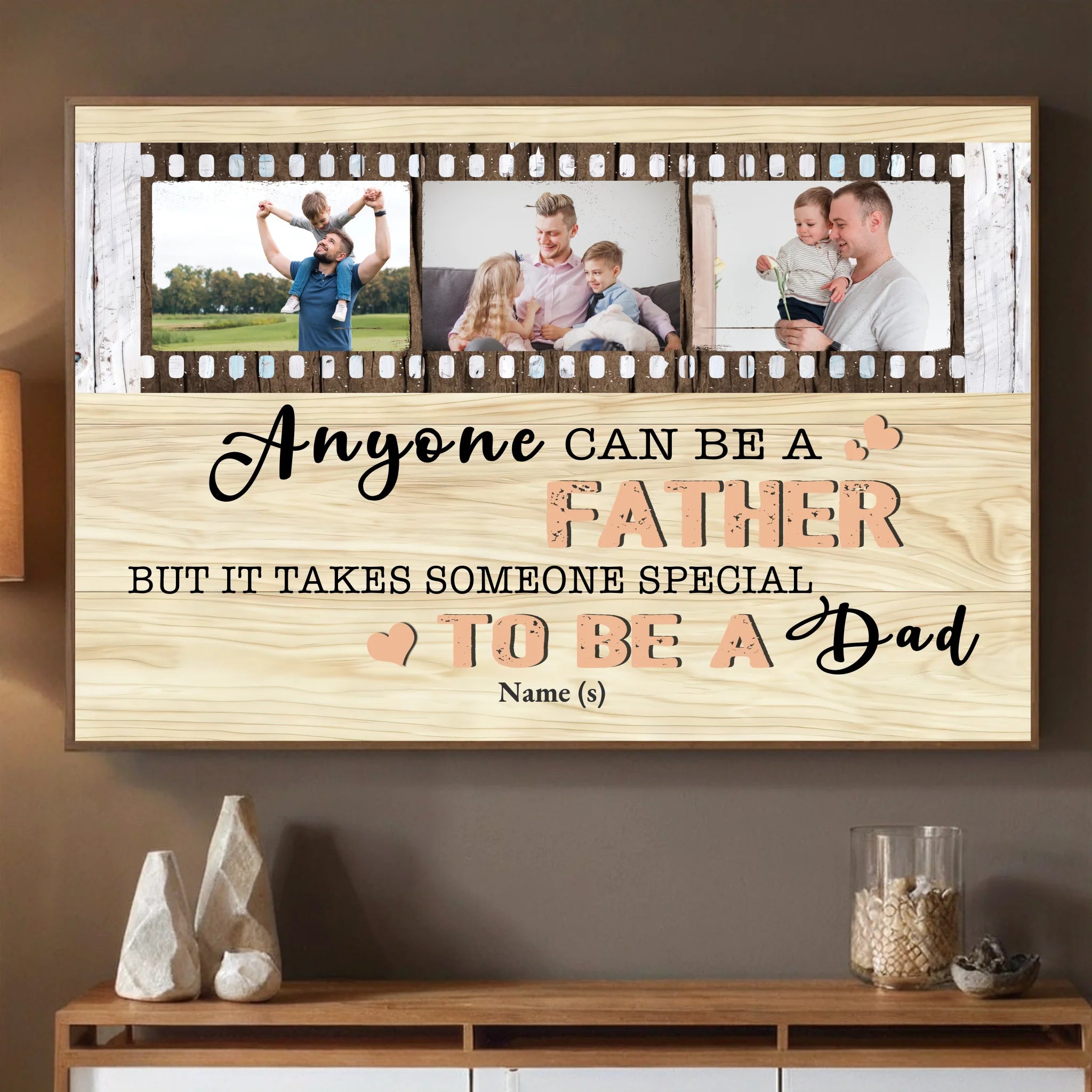 Custom Poster of Great Dad Perfect Gift for Dads | 89Prints
