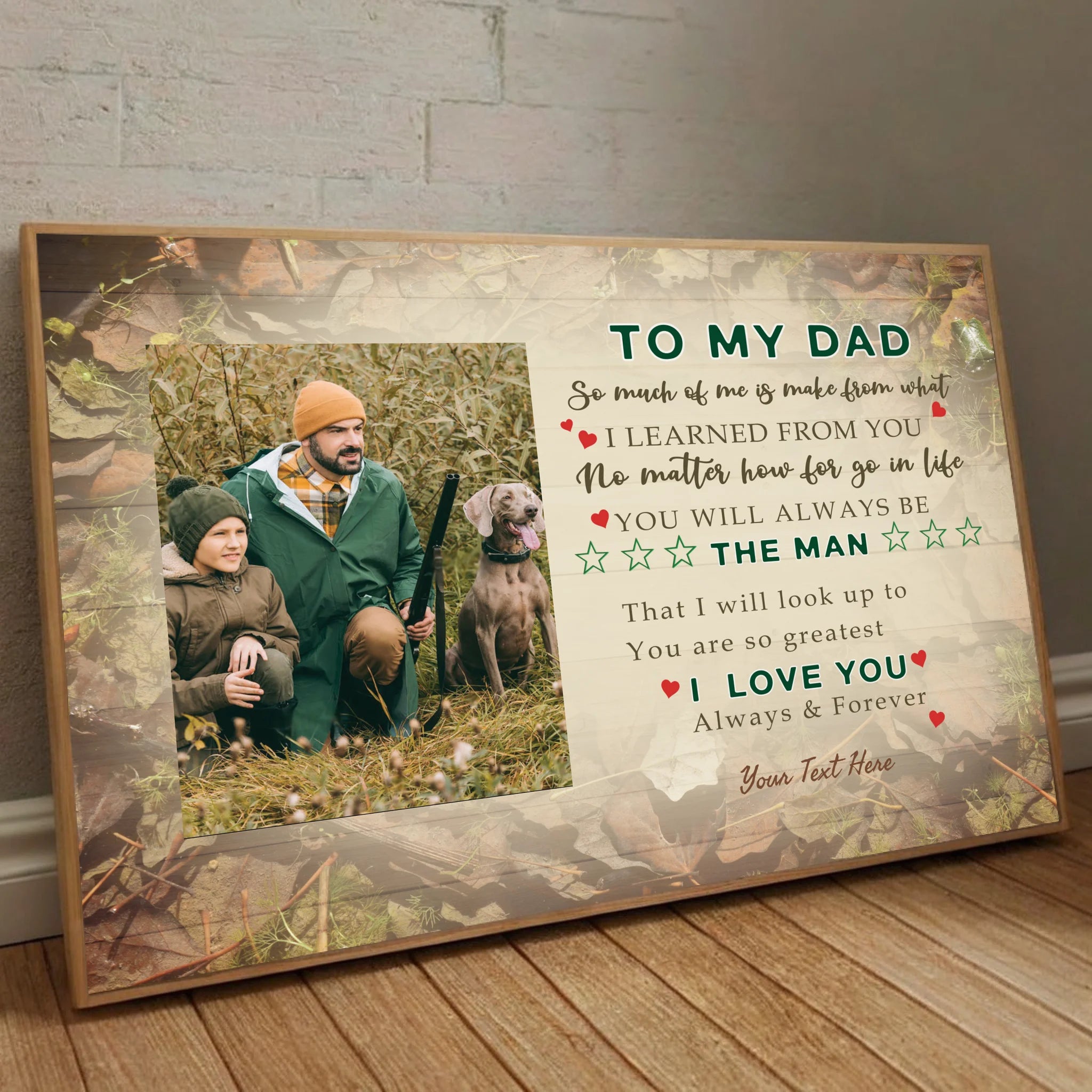 Celebrate Dad’s Birthday with a One-of-a-Kind Personalized Poster Gift - 89Prints