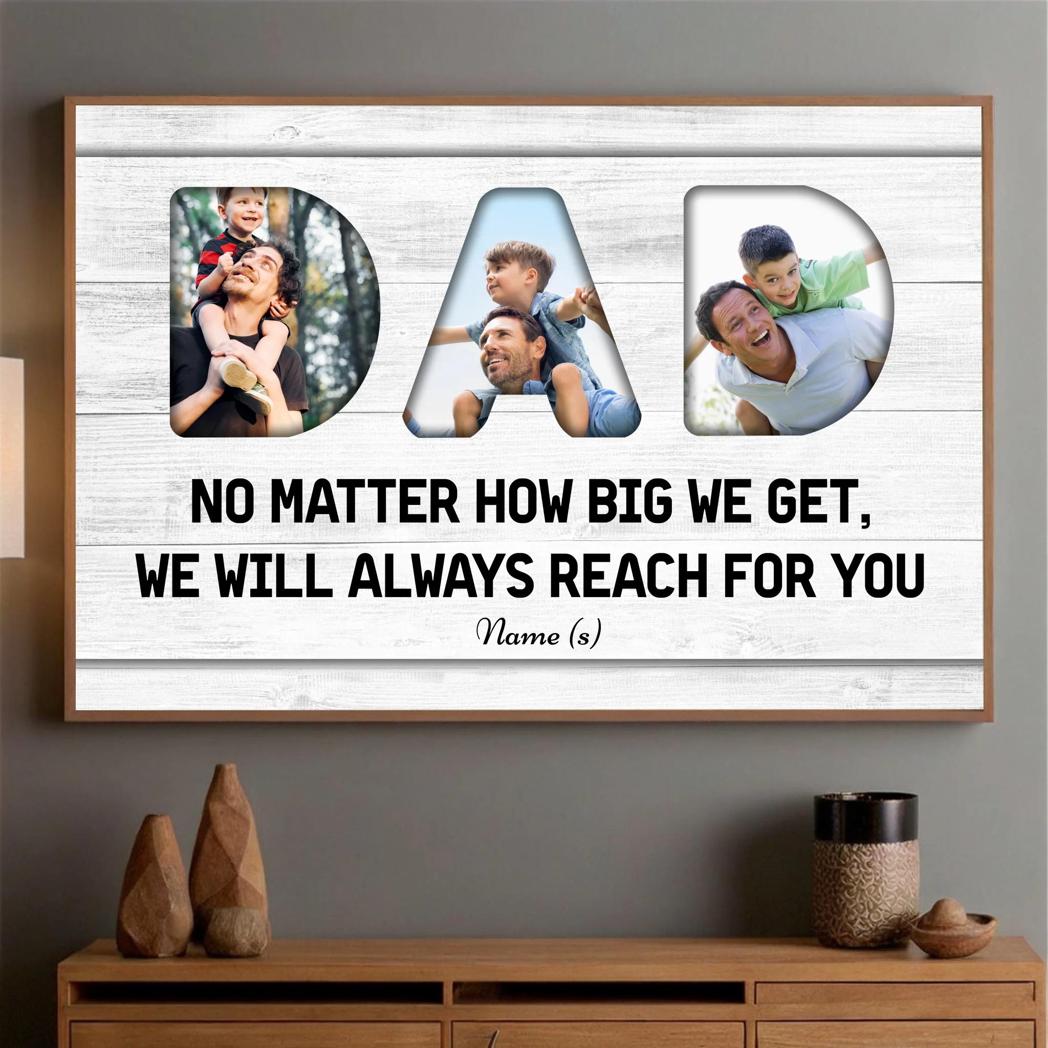Personalized Love Poster for Dad – A Gift That Shows Your Deepest Affection - 89Prints