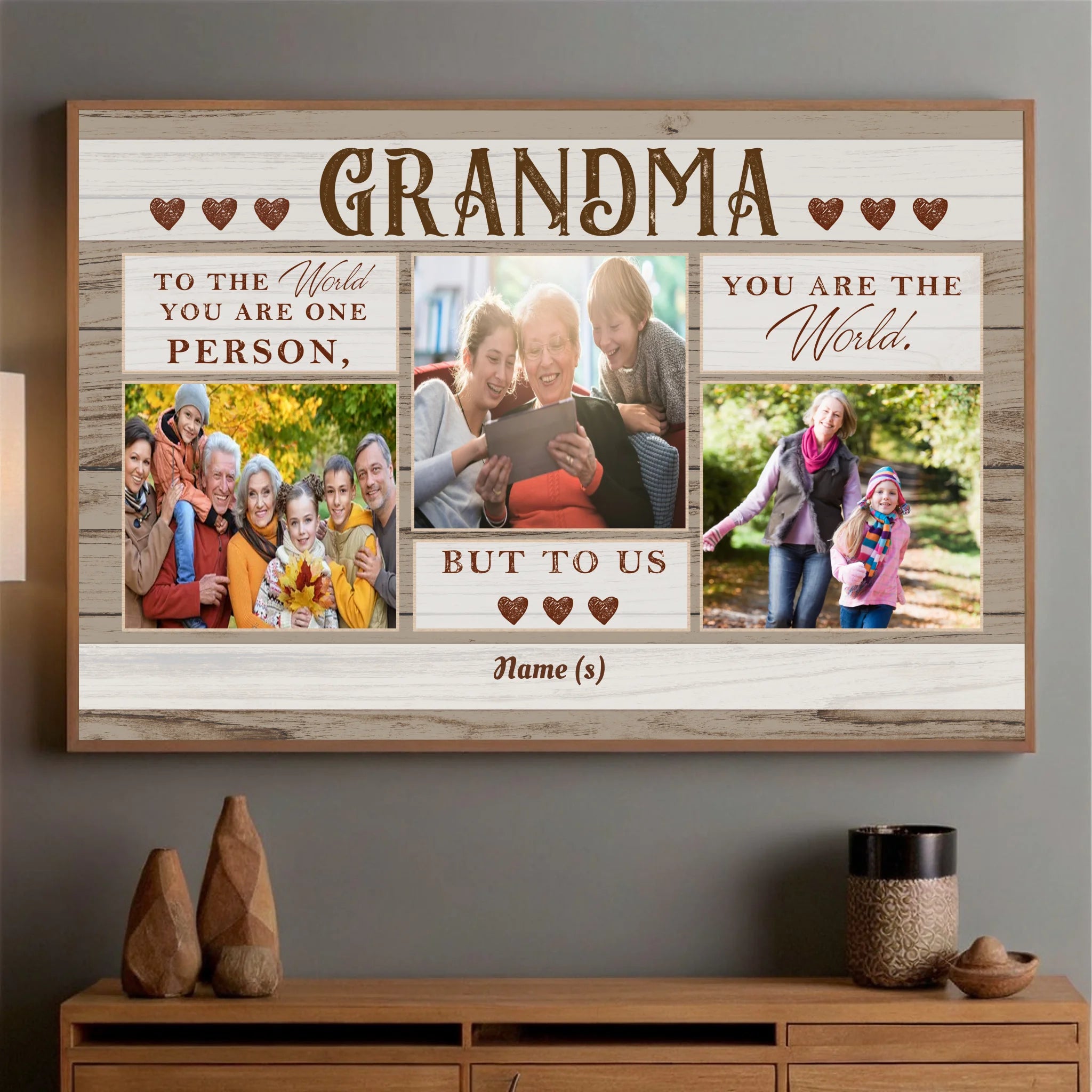 Customizable Poster for Grandma – A Heartwarming Tribute of Love - 89Prints