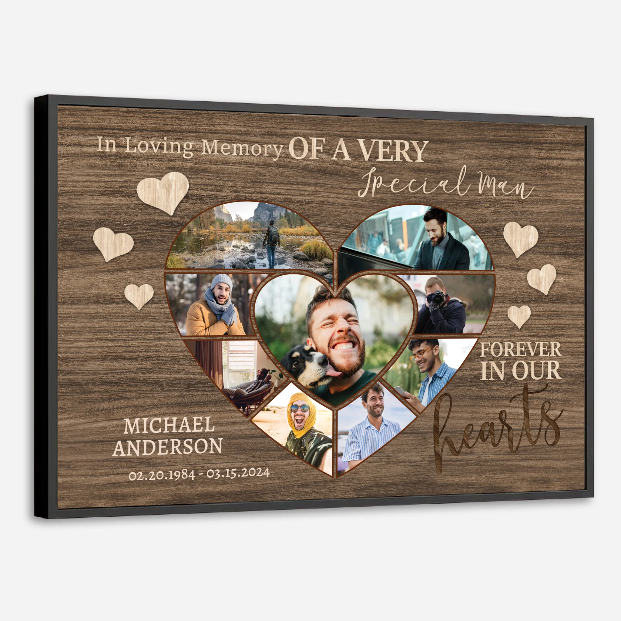 Personalized Memorial for Brother – A Gentle Way to Keep Him Close - 89Prints