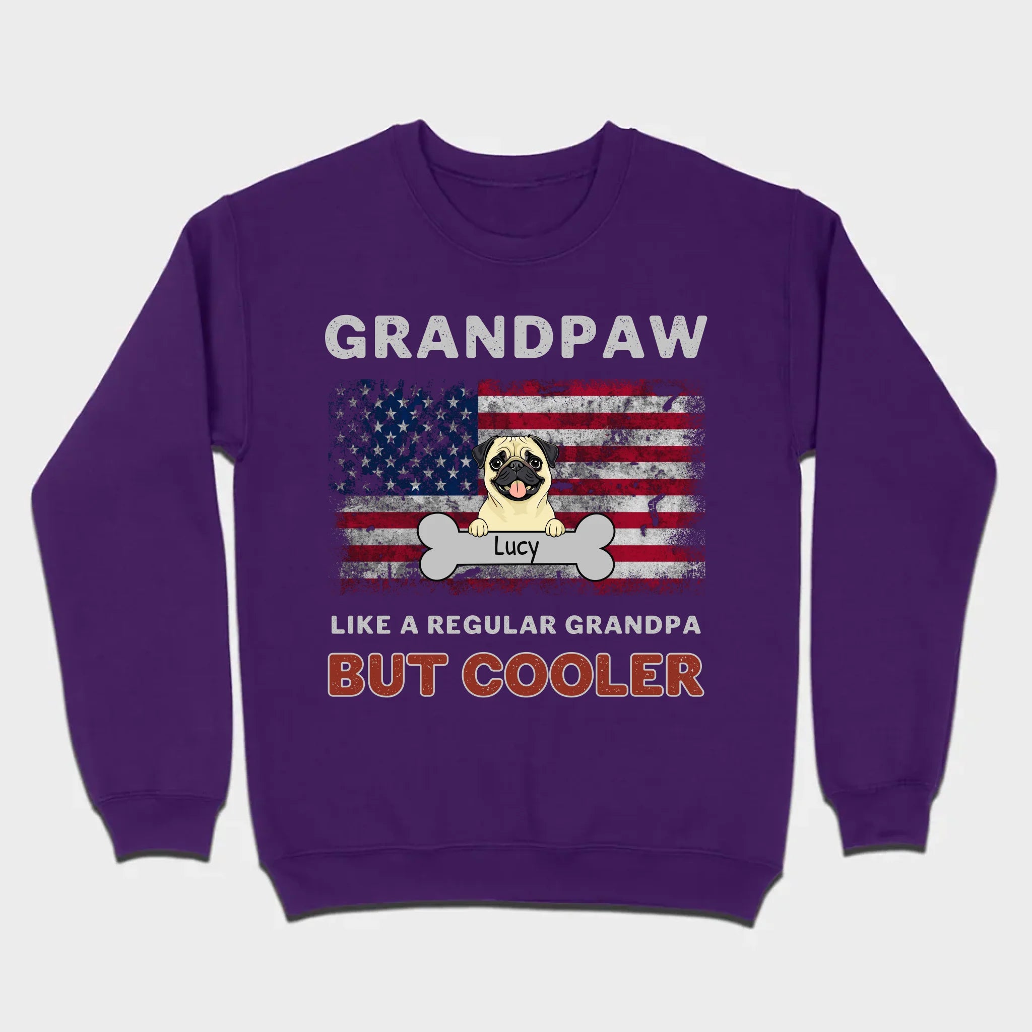 Grandpaw T-Shirt: Coolest Grandpa with Custom Dog Icons – 89Prints