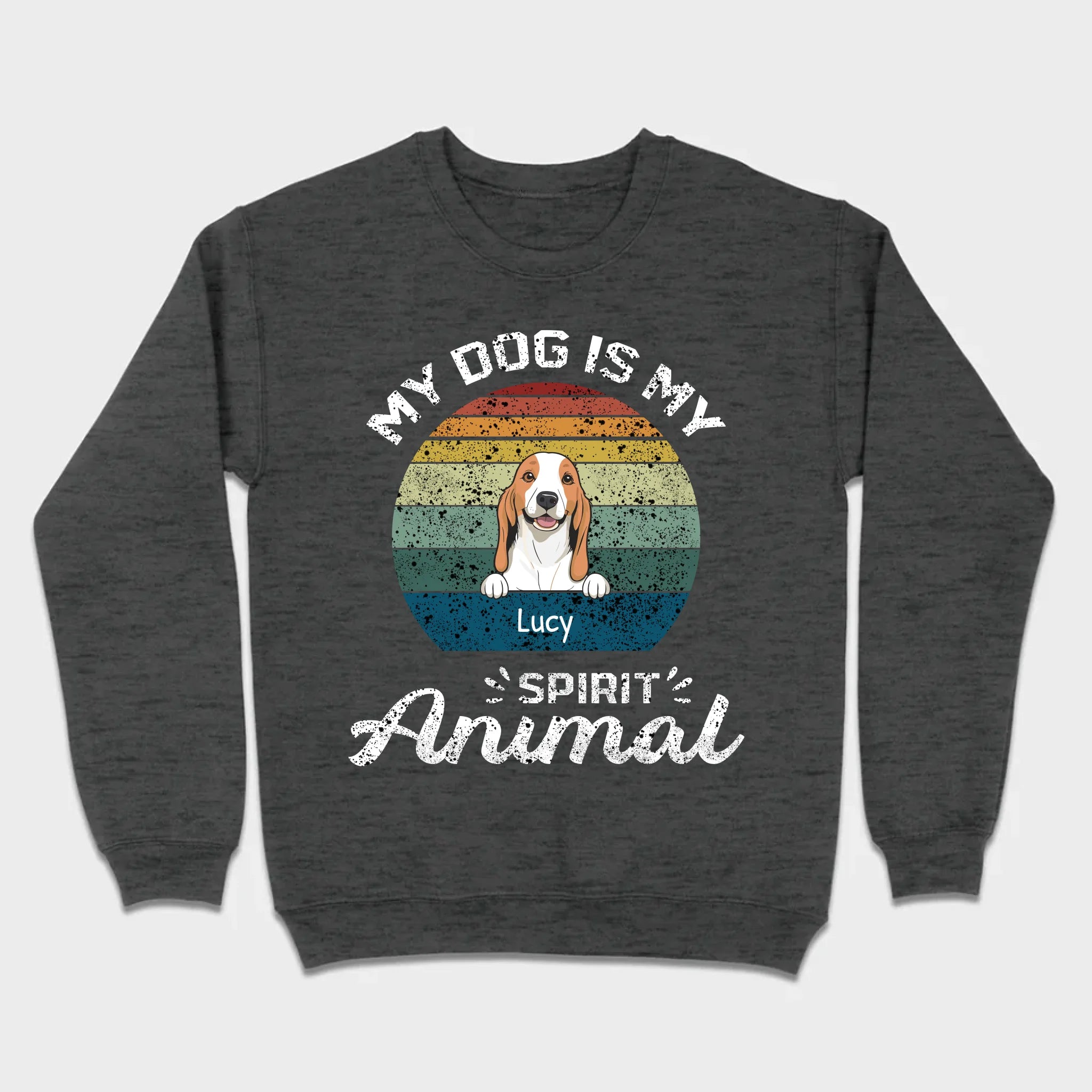 My Dog Is My Spirit Animal T-Shirt – Custom Names & Icons by 89Prints