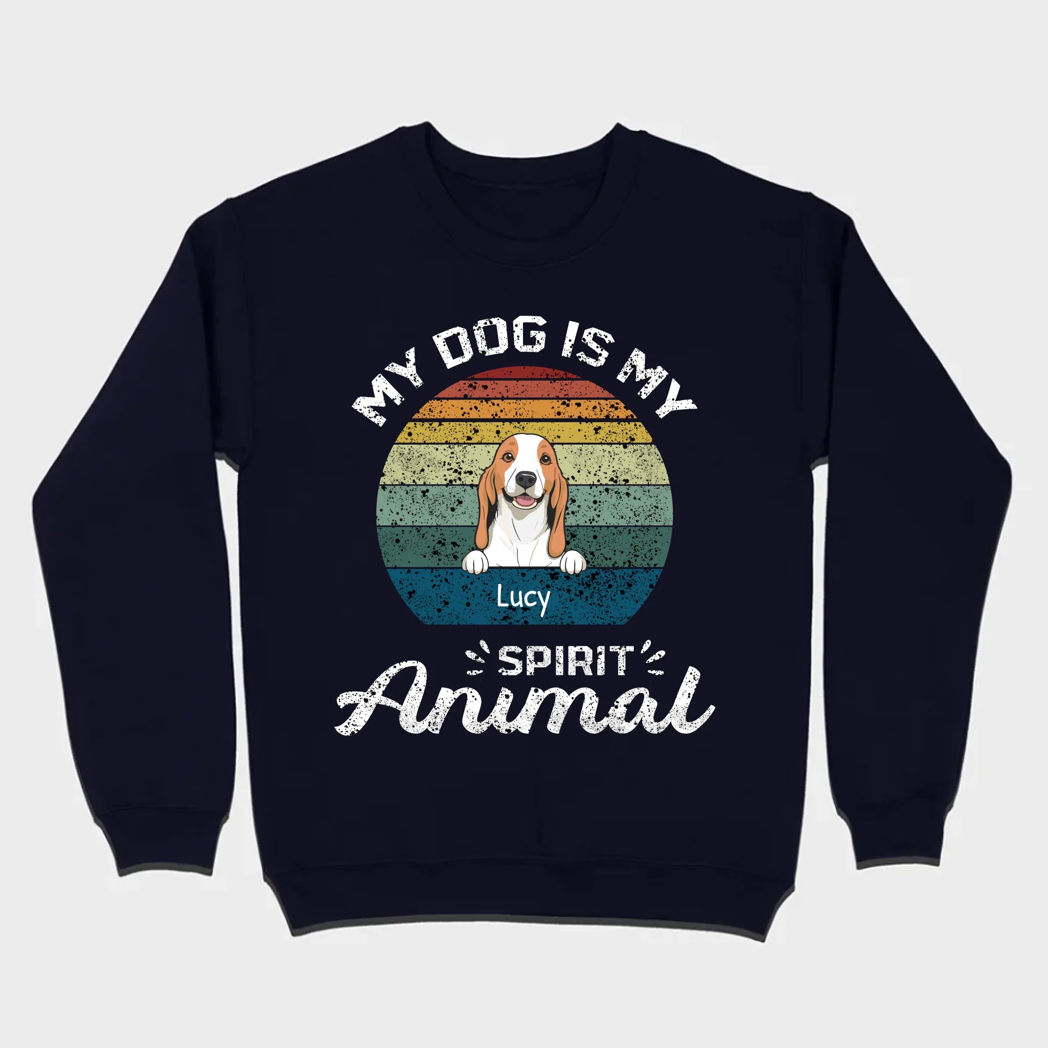 My Dog Is My Spirit Animal T-Shirt – Custom Names & Icons by 89Prints