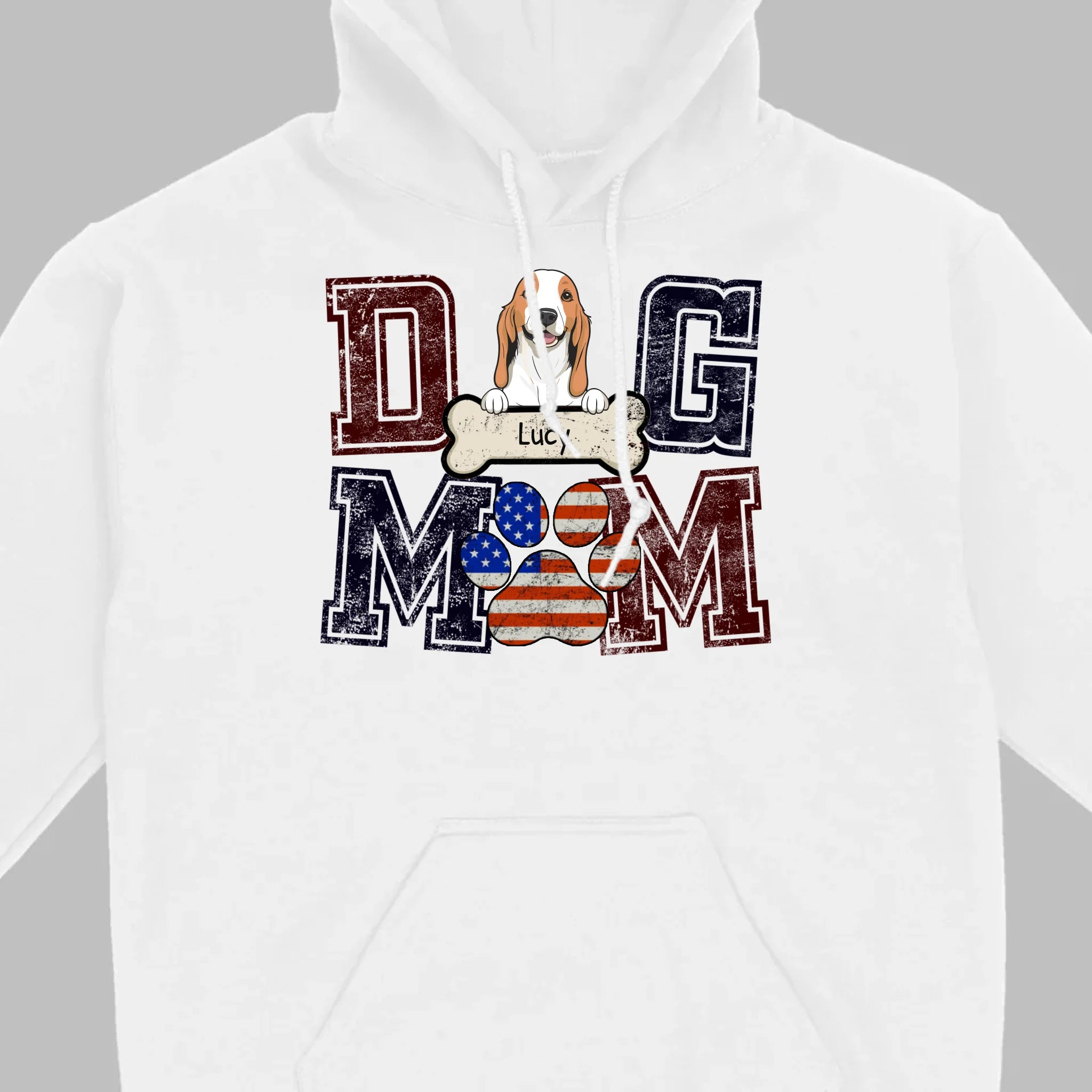 Custom Dog Mom/Dad T-Shirt – Personalize with Your Pet’s Name – 89Prints