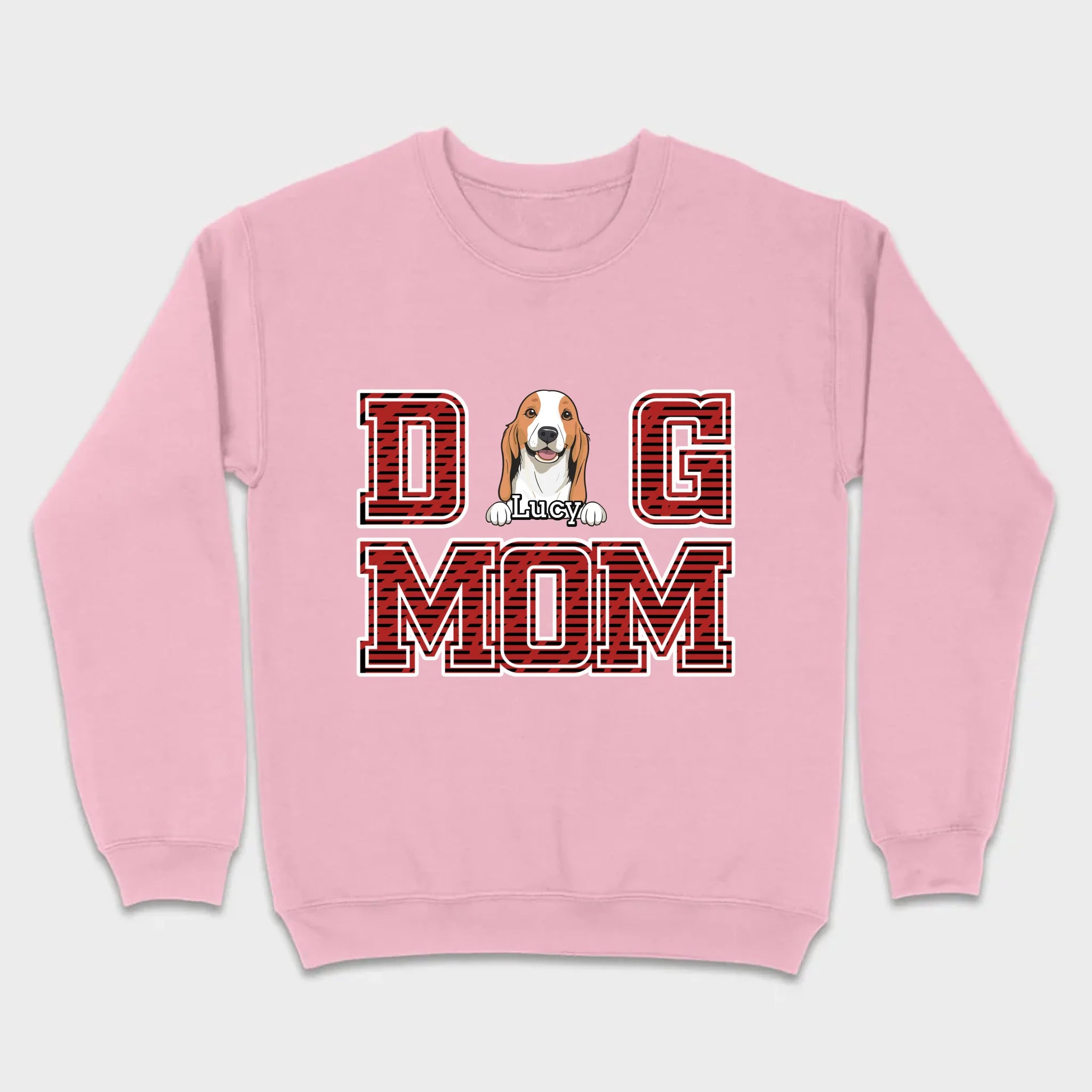 Custom Dog Mom T-Shirt – Personalized with Dog Icons & Names | 89Prints