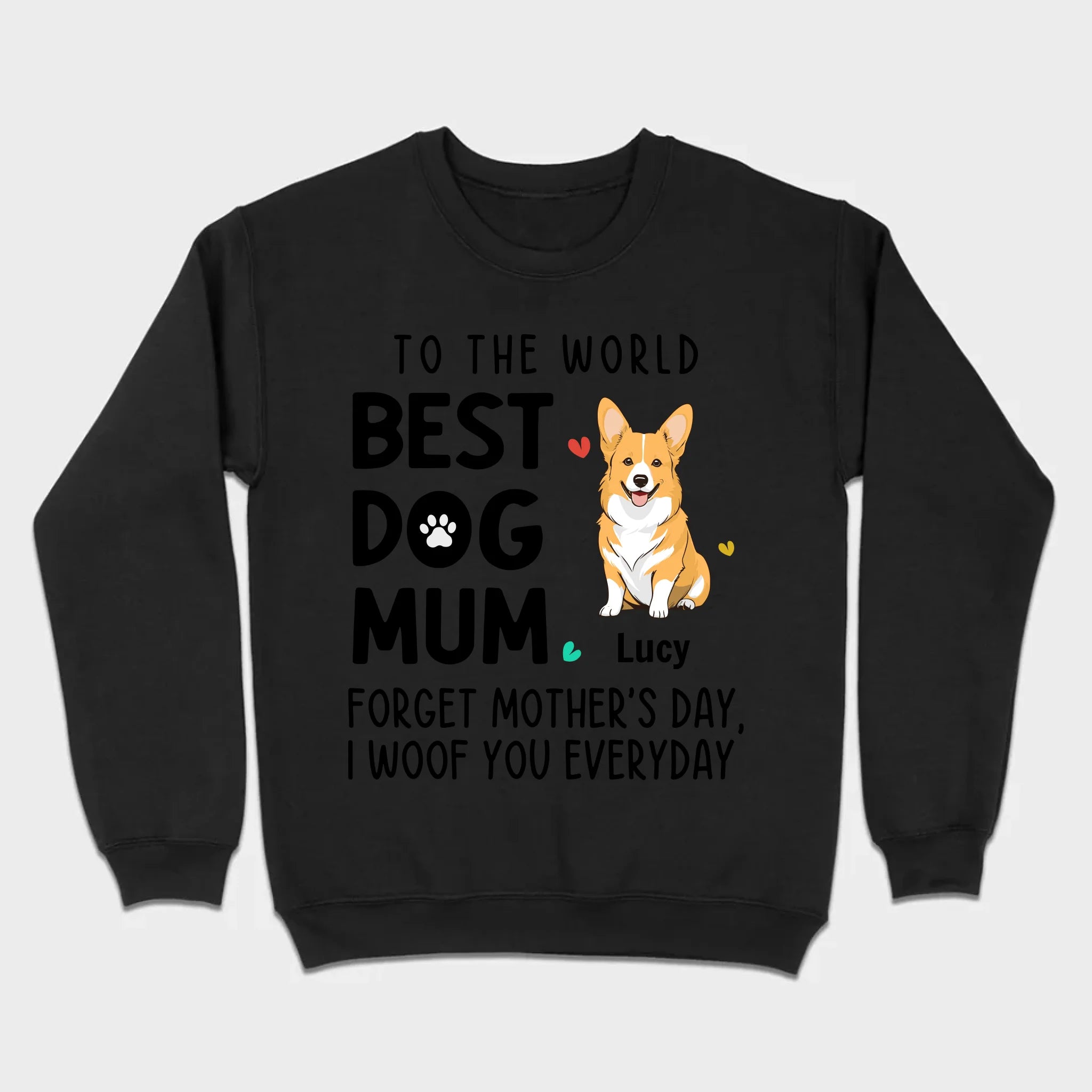 Best Dog Mum T-Shirt – Personalized Icons & Names for Dog Lovers | 89Prints