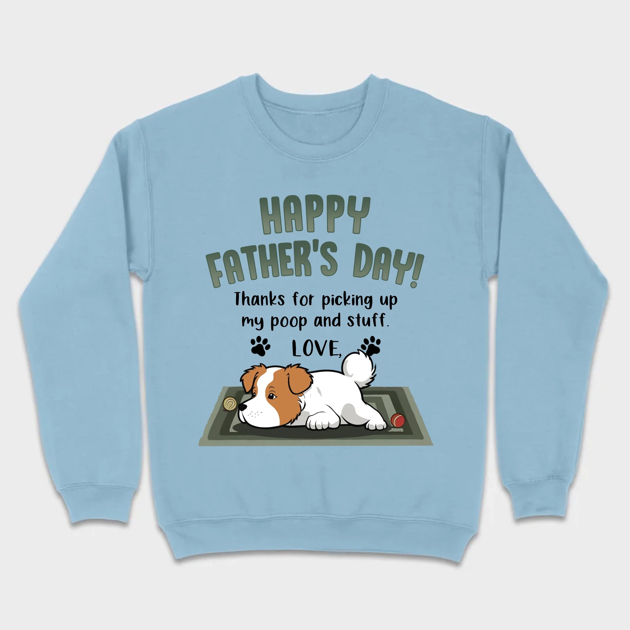 Custom Father’s Day Dog T-Shirt – Funny & Personalized Gift – 89Prints