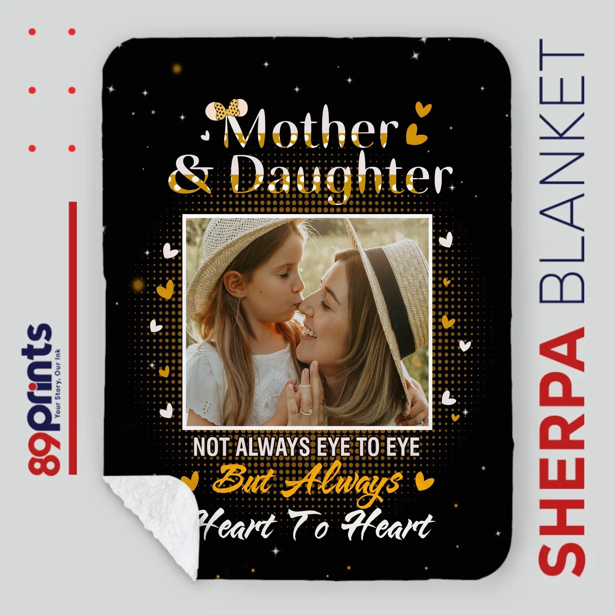 Personalized Blanket – For the Unbreakable Mother-Daughter Bond - 89Prints