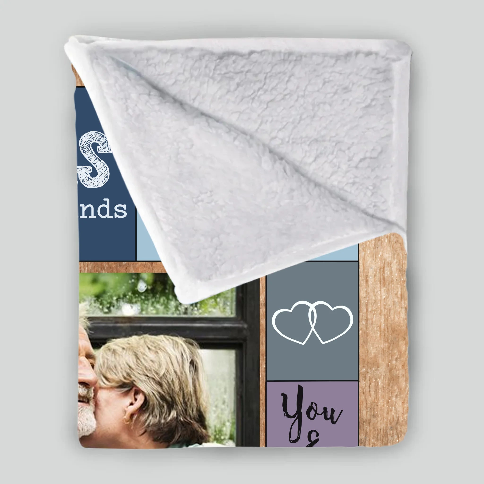 Personalized Husband & Wife Blanket – Together is Our Favorite Place to Be - 89Prints